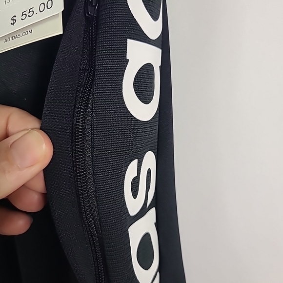 NEW Adidas Men's Tiro League Pants Black White Logo & Stripes Sz XL MSRP $55 - Picture 2 of 7